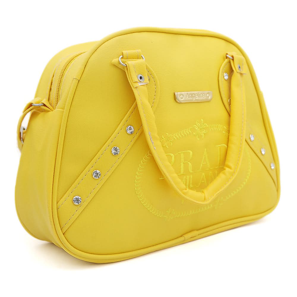 Women's Handbag 6952 - Yellow, Women, Bags, Chase Value, Chase Value