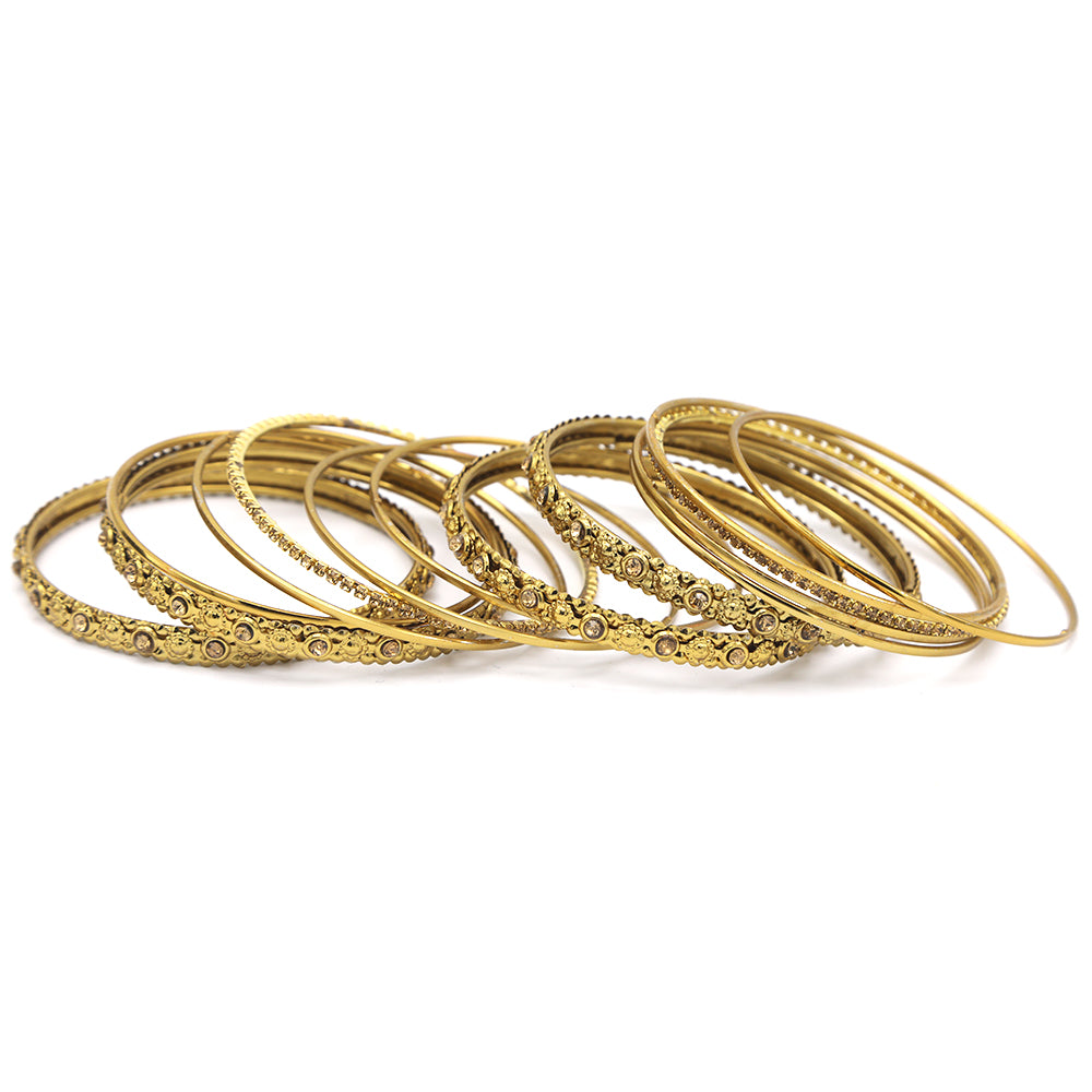 Women's Bangles - Golden, Women, Bangles & Bracelets, Chase Value, Chase Value