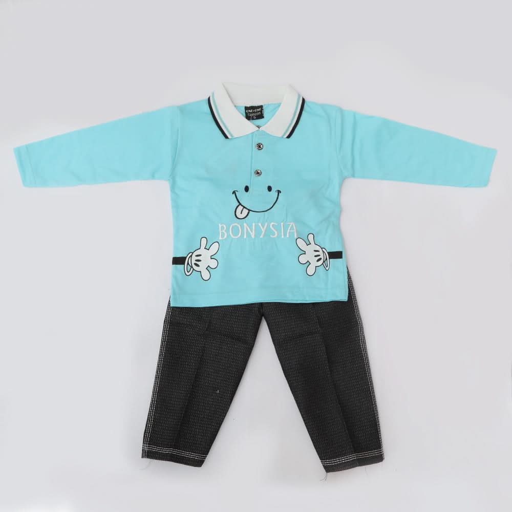 Boys Full Sleeves Suit - Blue, Kids, Boys Sets And Suits, Chase Value, Chase Value