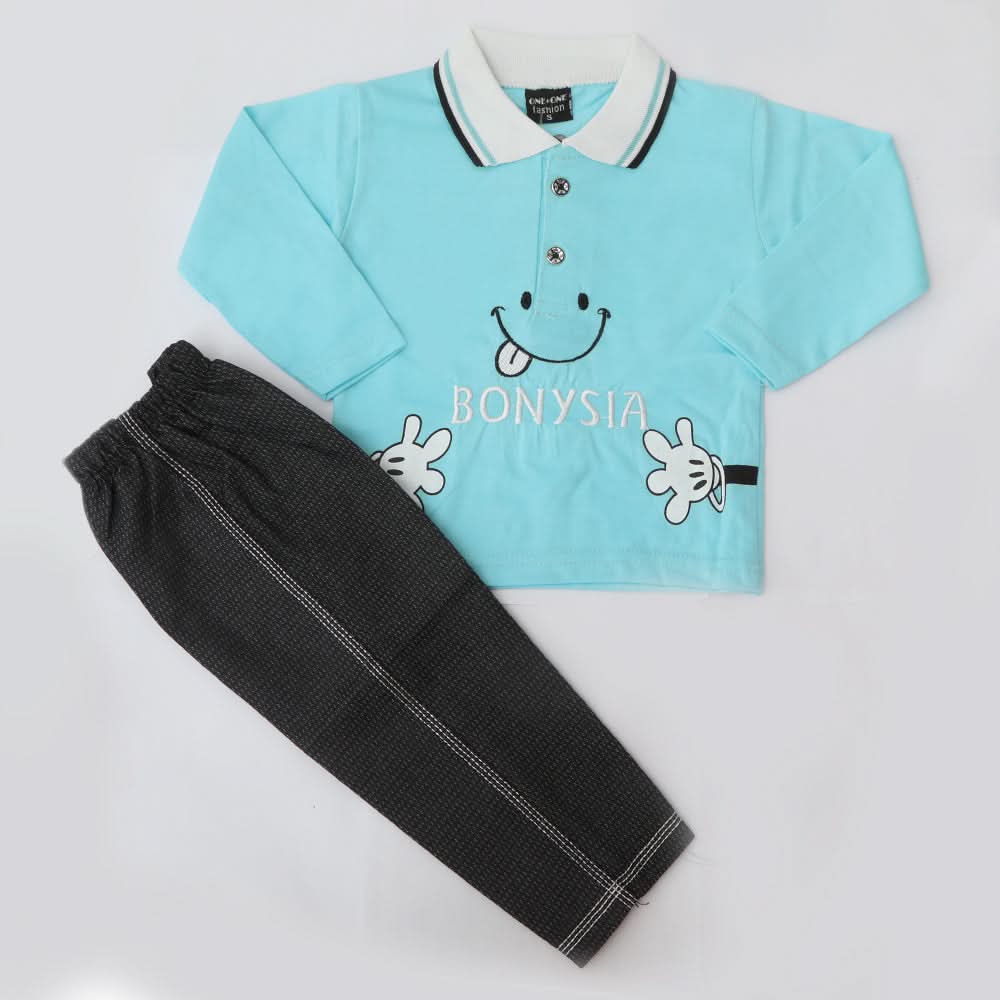 Boys Full Sleeves Suit - Blue, Kids, Boys Sets And Suits, Chase Value, Chase Value
