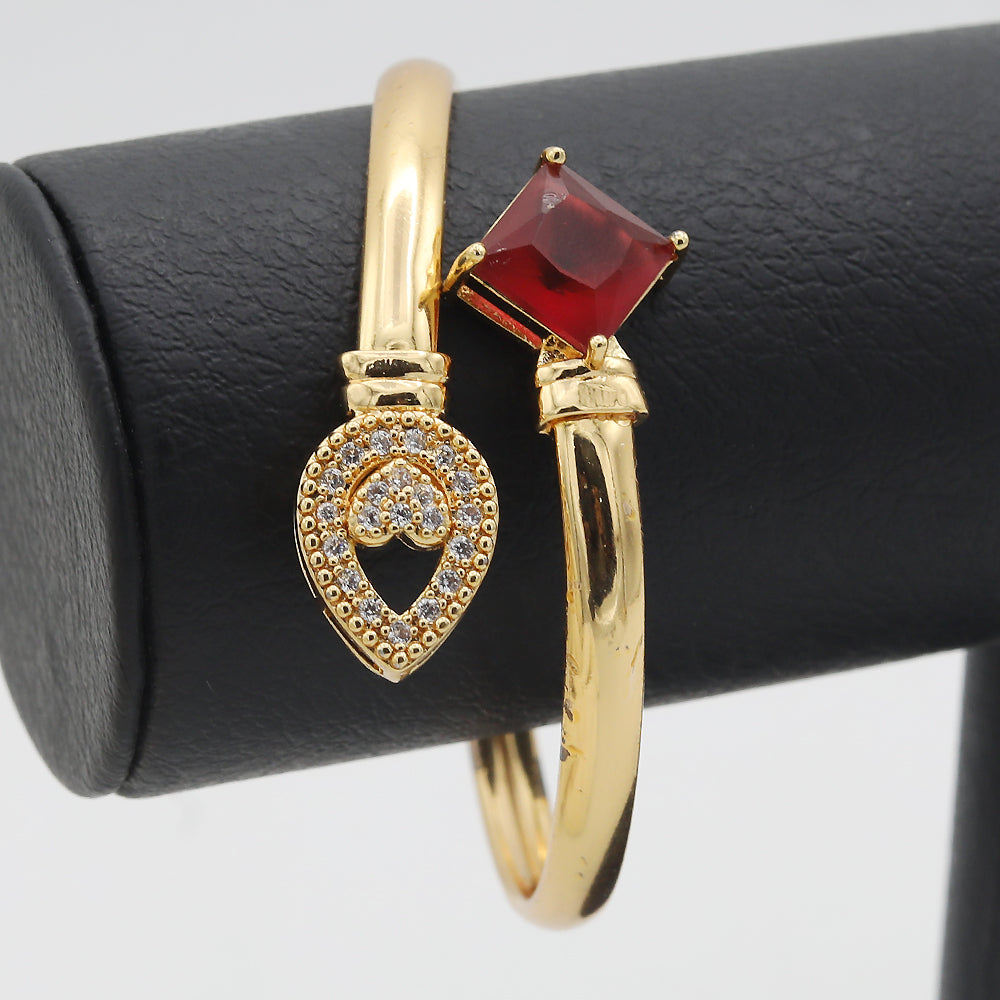 Women's Bracelet With Ring - Dark Pink, Women, Bangles & Bracelets, Chase Value, Chase Value