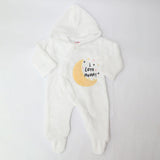 Newborn Unisex Romper - White, Kids, NB Girls Rompers, Kids, NB Boys Rompers, Chase Value, Chase Value