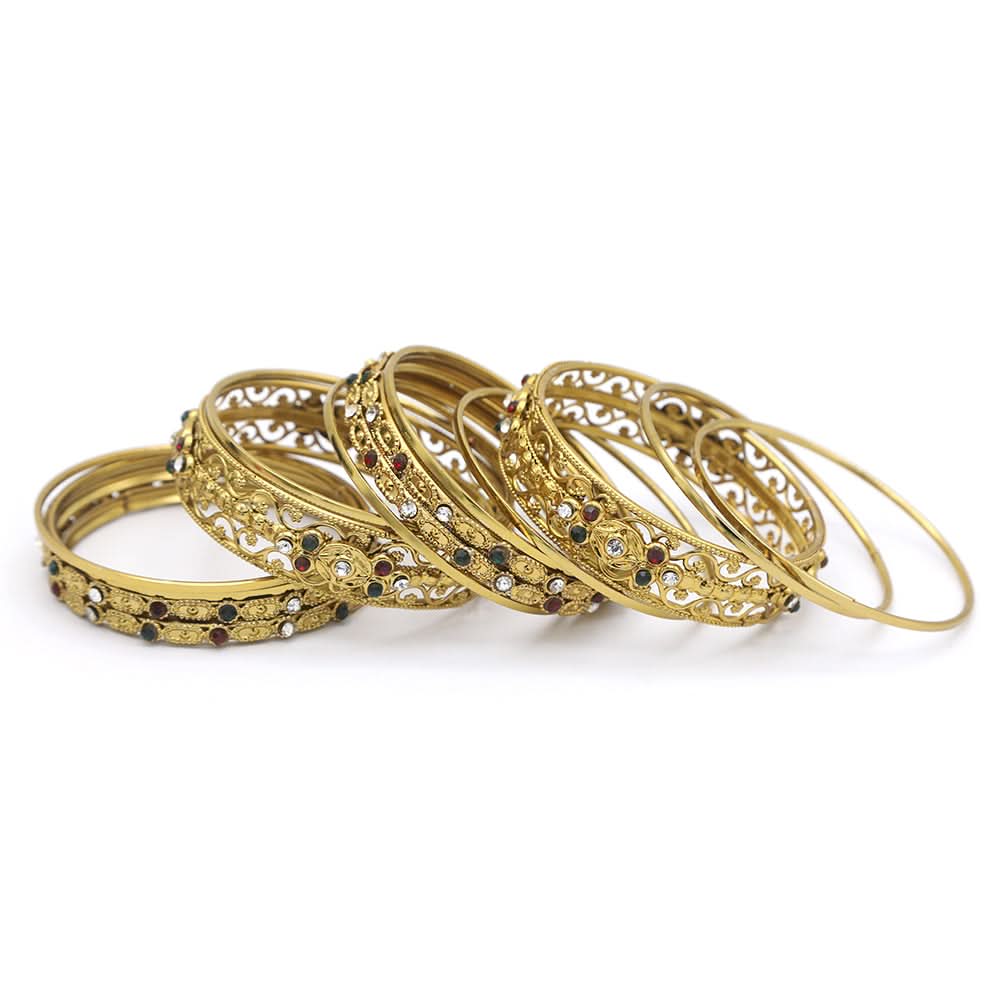 Women's Bangles - Golden, Women, Bangles & Bracelets, Chase Value, Chase Value