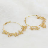 Women's Crystal Ring Bali - Golden, Women, Earrings & Tops, Chase Value, Chase Value