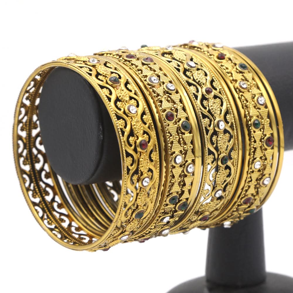 Women's Bangles - Golden, Women, Bangles & Bracelets, Chase Value, Chase Value