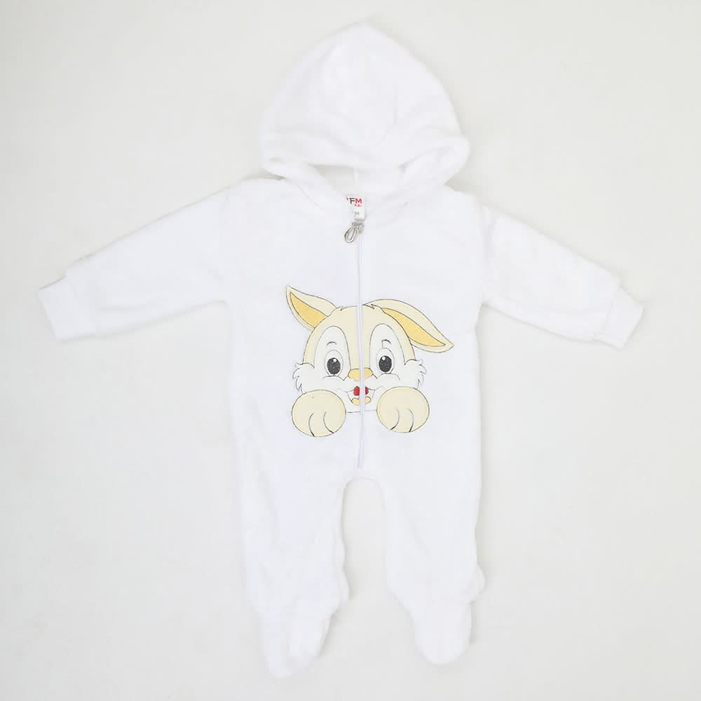 Newborn Unisex Romper - White, Kids, NB Girls Rompers, Chase Value, Chase Value