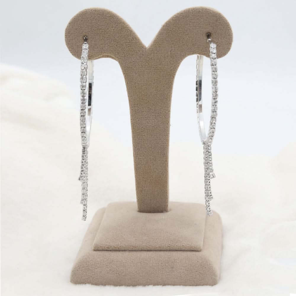 Women's Earrings - Silver, Women, Earrings & Tops, Chase Value, Chase Value