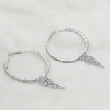 Women's Earrings - Silver, Women, Earrings & Tops, Chase Value, Chase Value