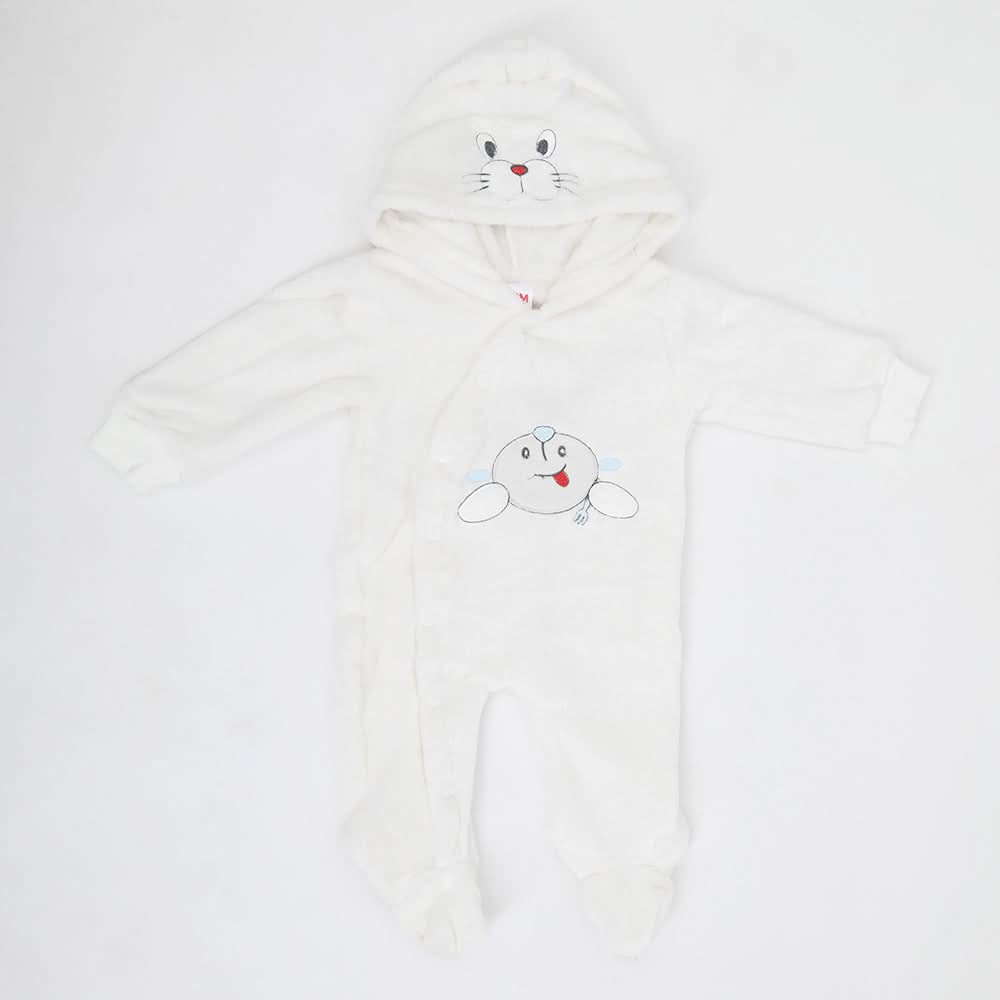 Newborn Unisex Romper - White, Kids, NB Girls Rompers, Kids, NB Boys Rompers, Chase Value, Chase Value