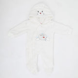 Newborn Unisex Romper - White, Kids, NB Girls Rompers, Kids, NB Boys Rompers, Chase Value, Chase Value