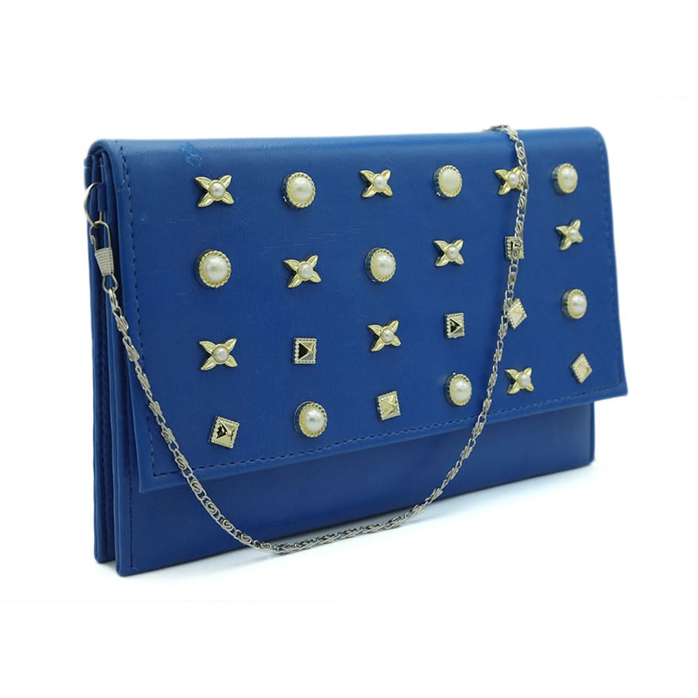 Women's Clutch - Blue, Women, Clutches, Chase Value, Chase Value