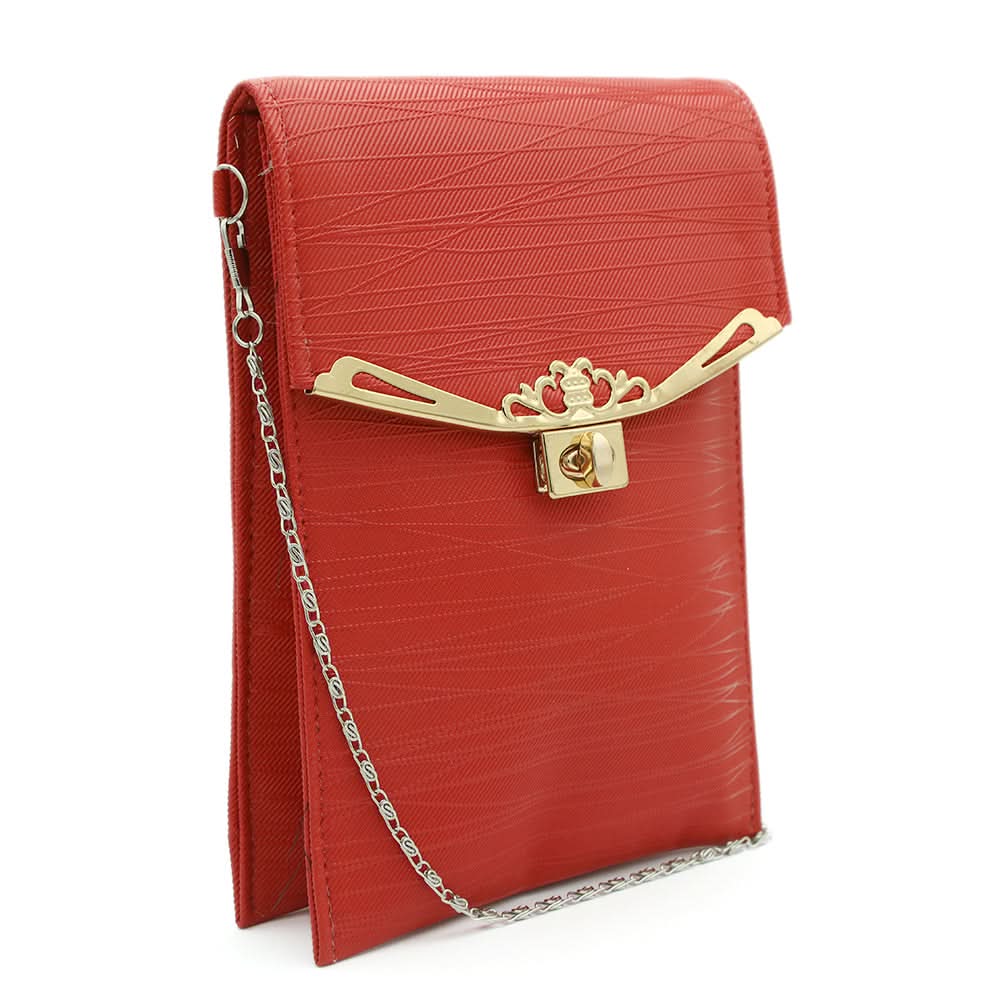 Women's Clutch - Red, Women, Clutches, Chase Value, Chase Value