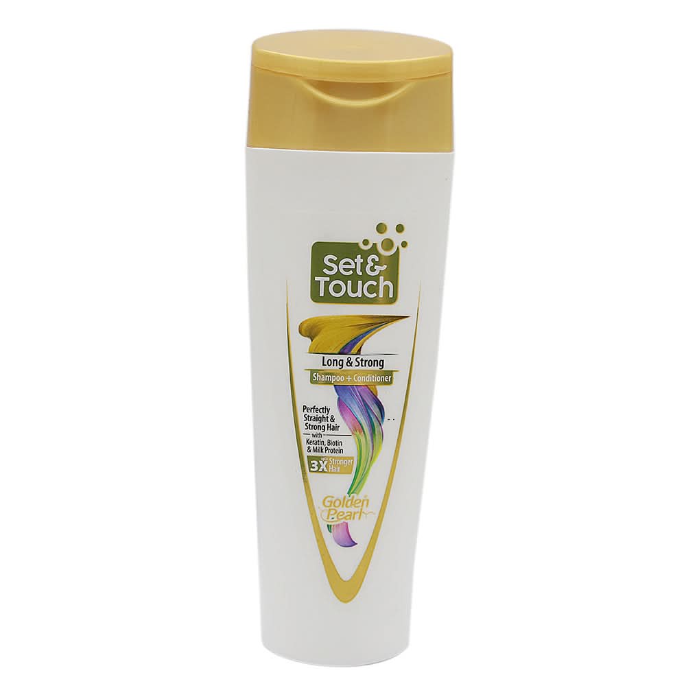 Set & Touch Shampoo + Conditioner 190ml - Long & Strong, Beauty & Personal Care, Shampoo & Conditioner, Chase Value, Chase Value