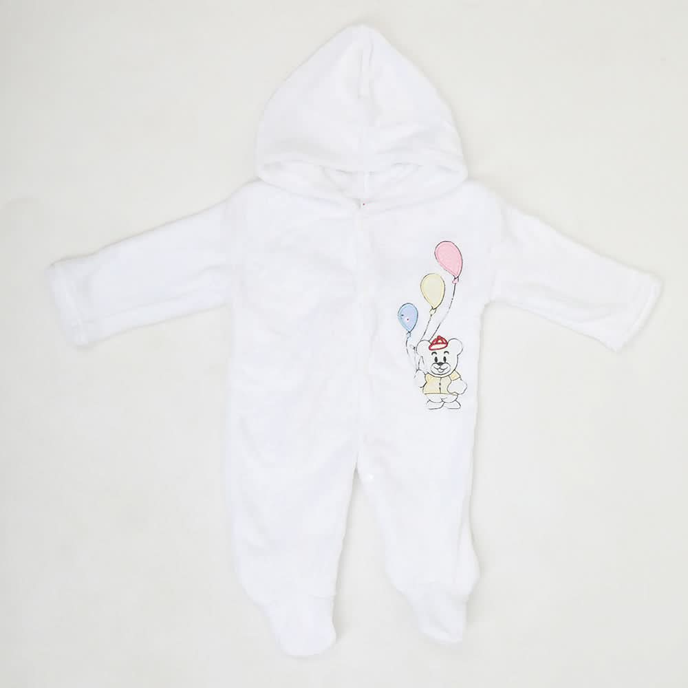 Newborn Unisex Romper - White, Kids, NB Girls Rompers, Chase Value, Chase Value