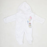 Newborn Unisex Romper - White, Kids, NB Girls Rompers, Chase Value, Chase Value