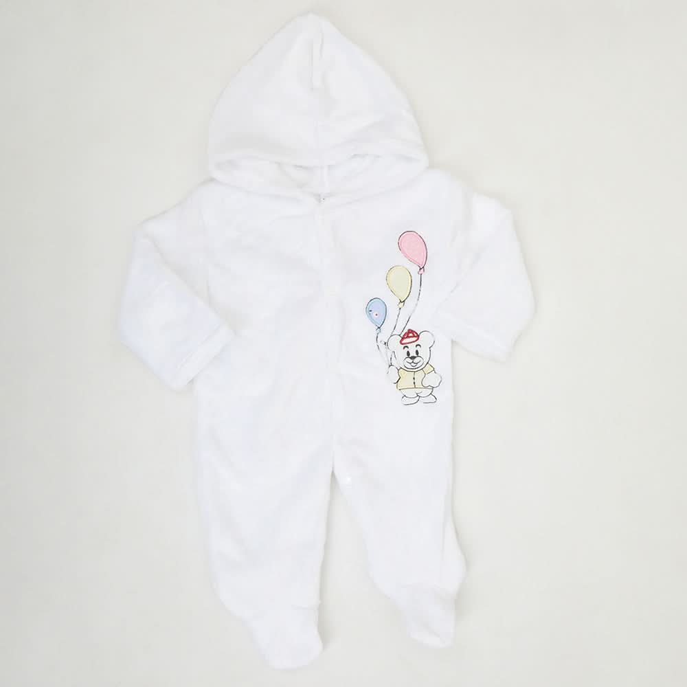 Newborn Unisex Romper - White, Kids, NB Girls Rompers, Chase Value, Chase Value