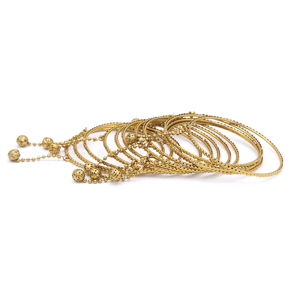 Women's Bangles - Golden, Women, Bangles & Bracelets, Chase Value, Chase Value