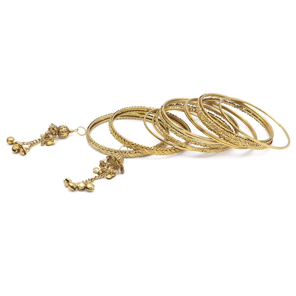 Women's Bangles - Golden, Women, Bangles & Bracelets, Chase Value, Chase Value