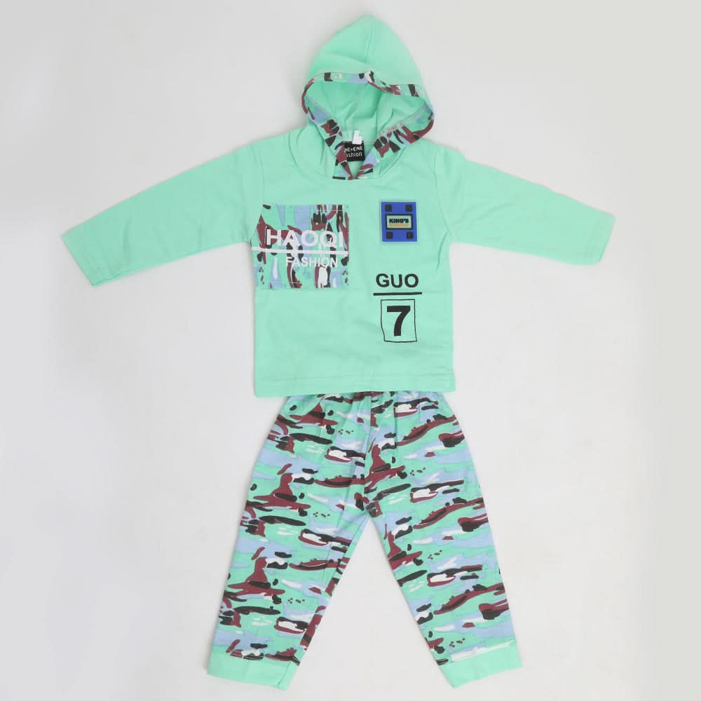Newborn Boys Full Sleeves Suit - Green, Kids, NB Boys Sets And Suits, Chase Value, Chase Value