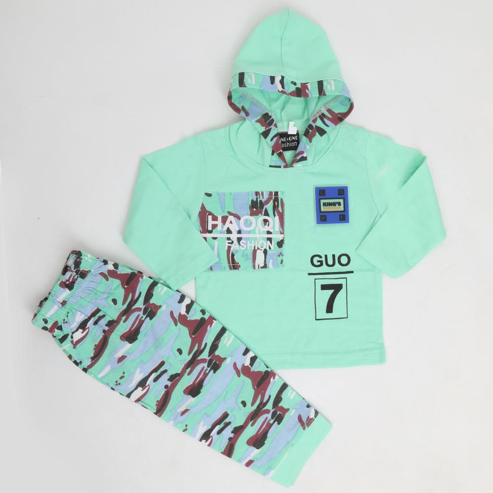 Newborn Boys Full Sleeves Suit - Green, Kids, NB Boys Sets And Suits, Chase Value, Chase Value