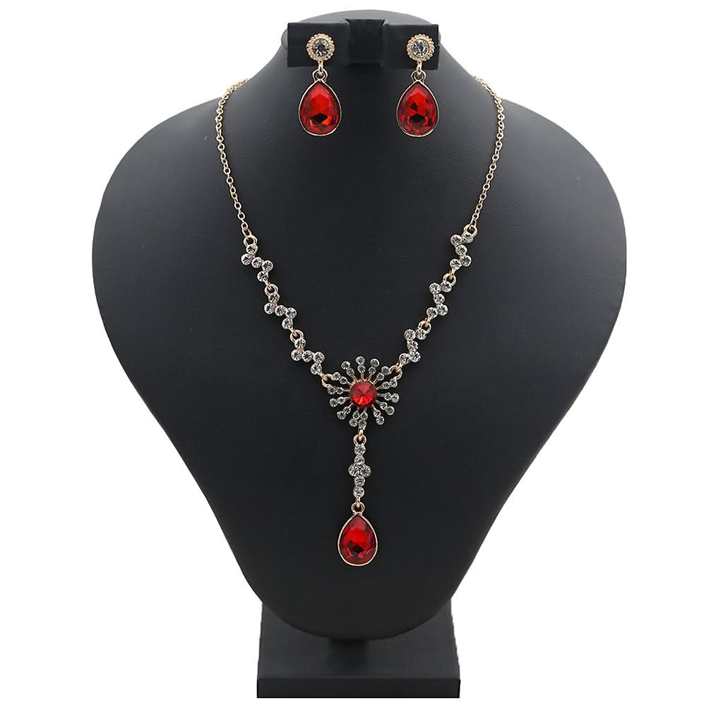 Women's Party Set - Red, Women, Chains & Lockets, Chase Value, Chase Value