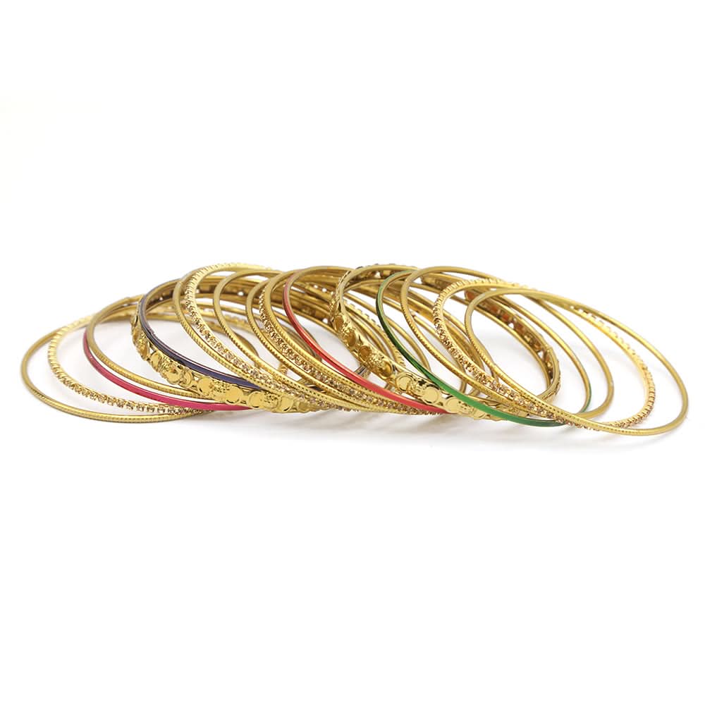 Women's Bangles - Golden, Women, Bangles & Bracelets, Chase Value, Chase Value