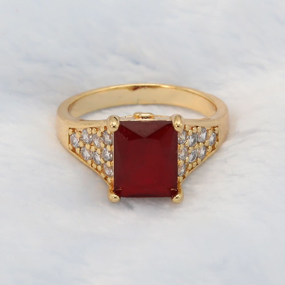 Women's Fancy Ring - Maroon, Women, Finger Rings, Chase Value, Chase Value