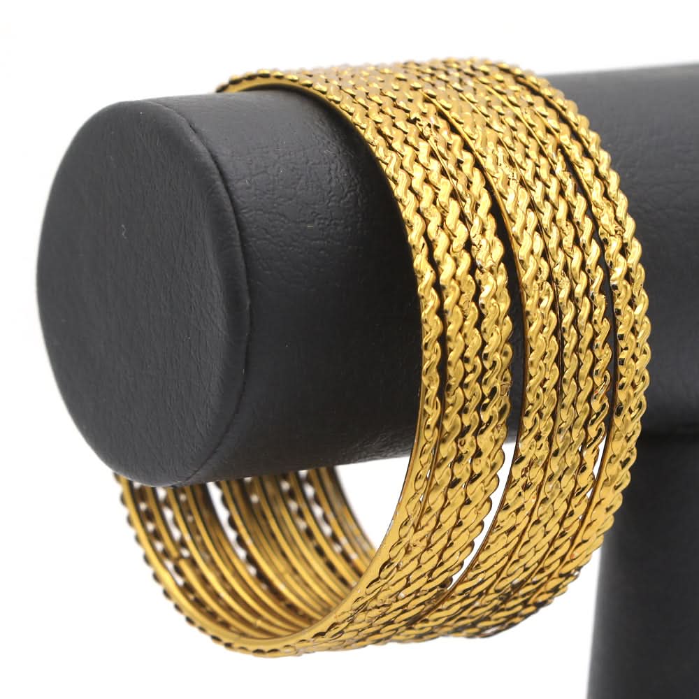 Women's Bangles - Golden, Women, Bangles & Bracelets, Chase Value, Chase Value