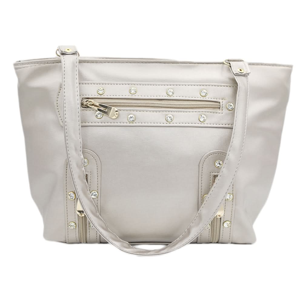 Women's Handbag 7651 - Light Grey, Women, Bags, Chase Value, Chase Value