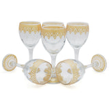 Imerial Goblet 6 Pcs Glass Set 240 ML - Golden, Home & Lifestyle, Glassware & Drinkware, Chase Value, Chase Value