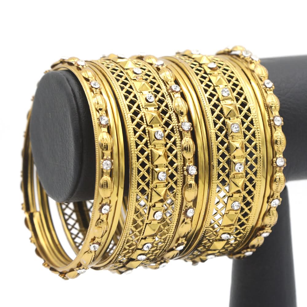 Women's Bangles - Golden, Women, Bangles & Bracelets, Chase Value, Chase Value