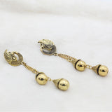 Women's Fancy Earrings - Golden, Women, Earrings & Tops, Chase Value, Chase Value
