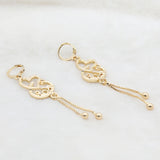 Women's Fancy Earrings - Golden, Women, Earrings & Tops, Chase Value, Chase Value