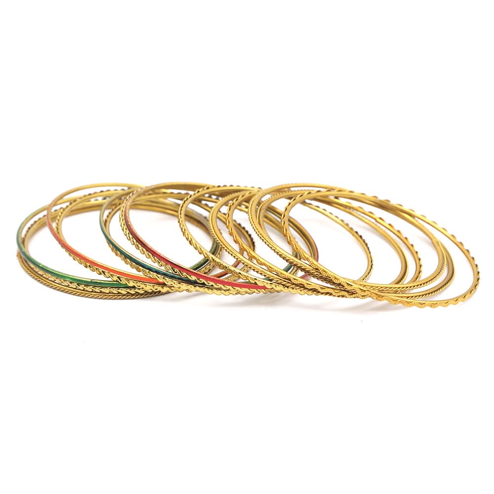 Women's Bangles - Golden, Women, Bangles & Bracelets, Chase Value, Chase Value