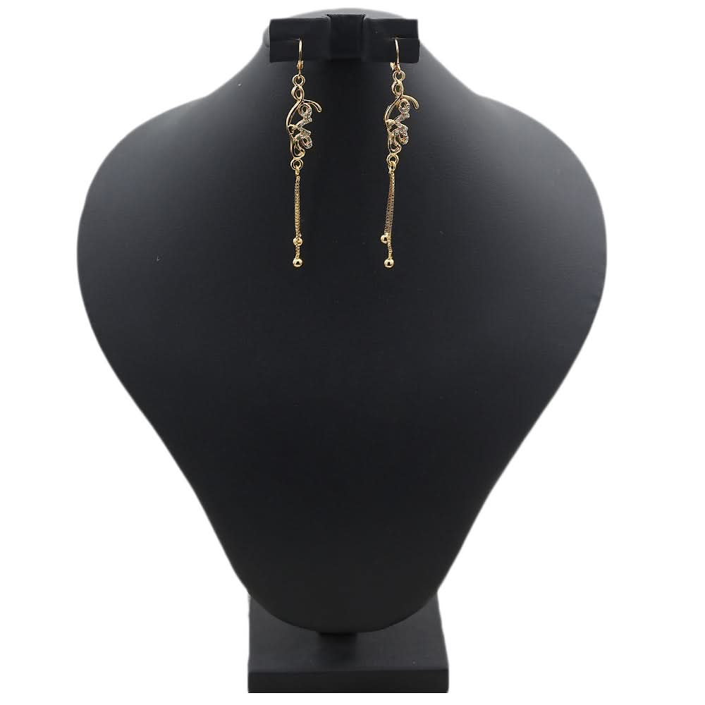 Women's Fancy Earrings - Golden, Women, Earrings & Tops, Chase Value, Chase Value