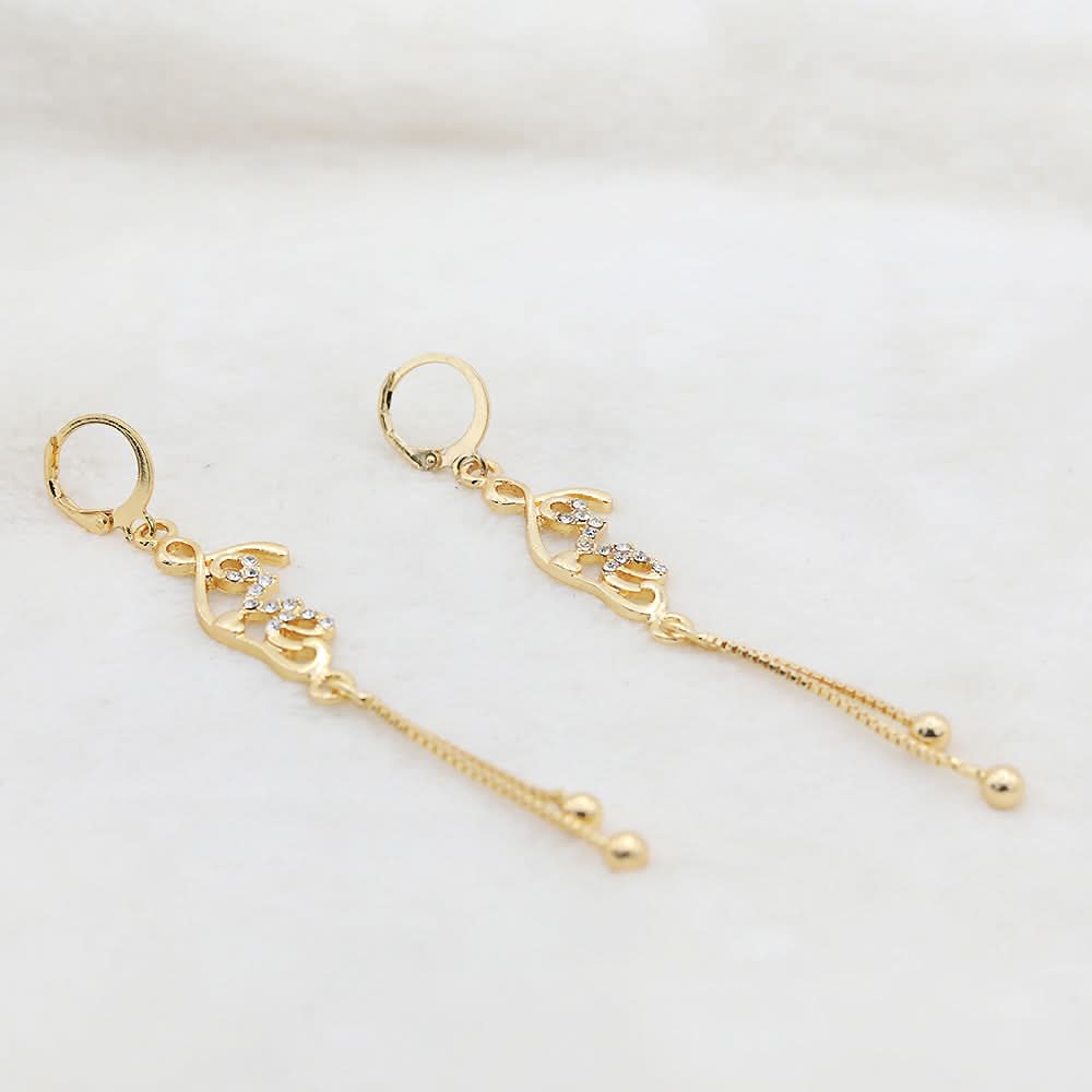 Women's Fancy Earrings - Golden, Women, Earrings & Tops, Chase Value, Chase Value