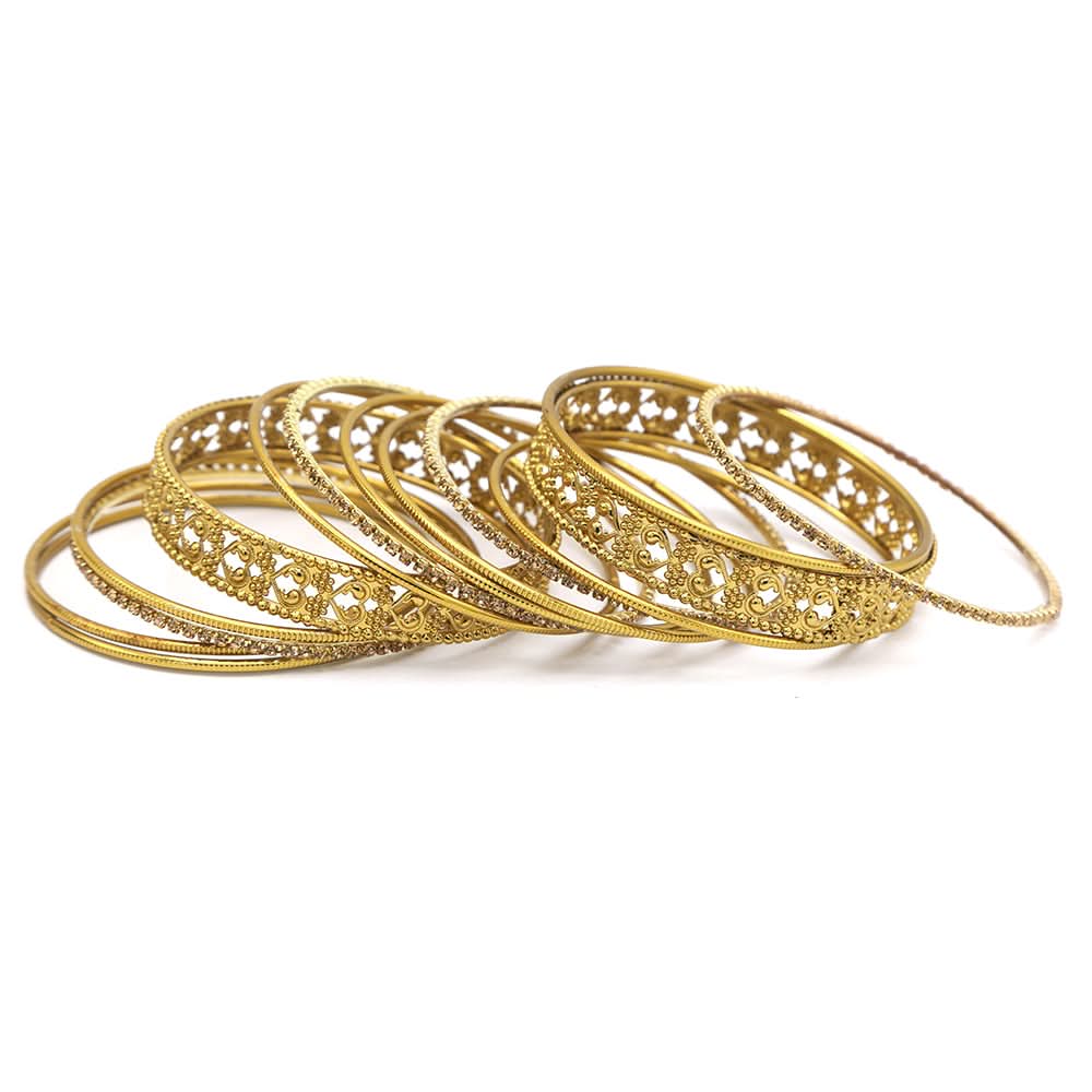 Women's Bangles - Golden, Women, Bangles & Bracelets, Chase Value, Chase Value