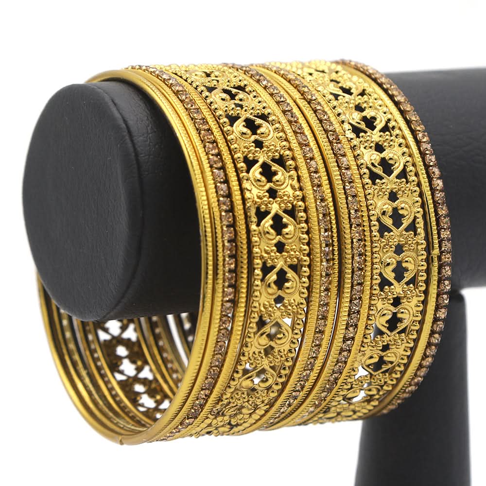 Women's Bangles - Golden, Women, Bangles & Bracelets, Chase Value, Chase Value