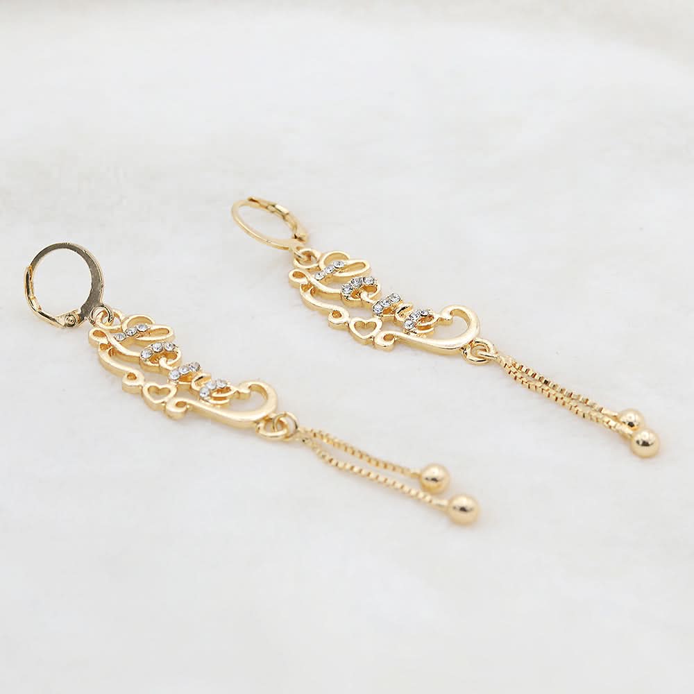 Women's Fancy Earrings - Golden, Women, Earrings & Tops, Chase Value, Chase Value