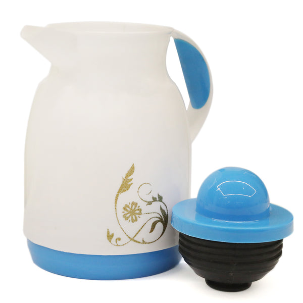 Vacuum Flask Hot & Cold - Blue & White, Thermos & Mug, Chase Value, Chase Value