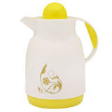 Vacuum Flask Hot & Cold - Yellow & White, Thermos & Mug, Chase Value, Chase Value