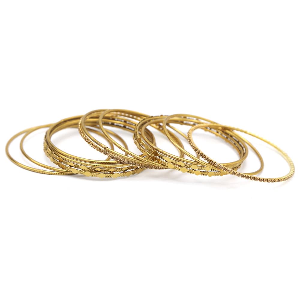 Women's Bangles - Golden, Women, Bangles & Bracelets, Chase Value, Chase Value