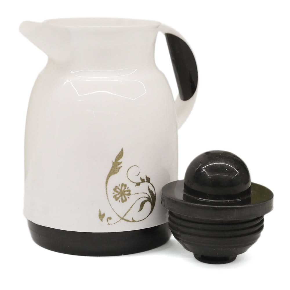 Vacuum Flask Hot & Cold - Black & White, Thermos & Mug, Chase Value, Chase Value