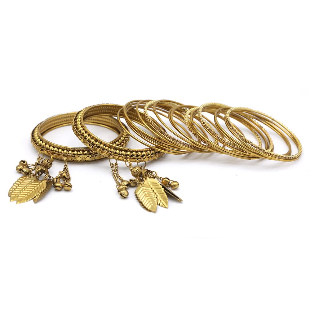 Women's Bangles - Golden, Women, Bangles & Bracelets, Chase Value, Chase Value
