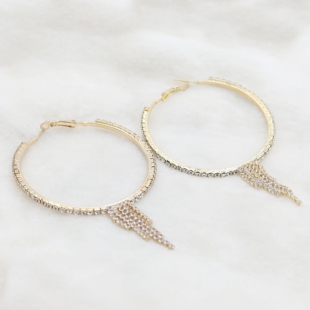 Women's Earrings - Golden, Women, Earrings & Tops, Chase Value, Chase Value