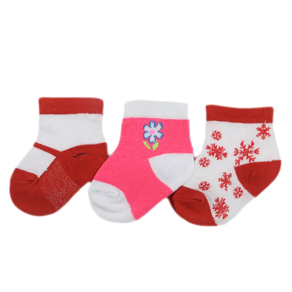 Kids 3 Piece Card Socks - Multi, Kids, Boys Socks, Chase Value, Chase Value