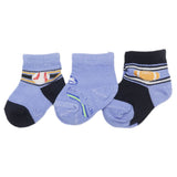 Kids 3 Piece Card Socks - Multi, Kids, Boys Socks, Chase Value, Chase Value
