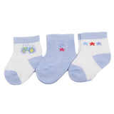 Kids 3 Piece Card Socks - Multi, Kids, Boys Socks, Chase Value, Chase Value