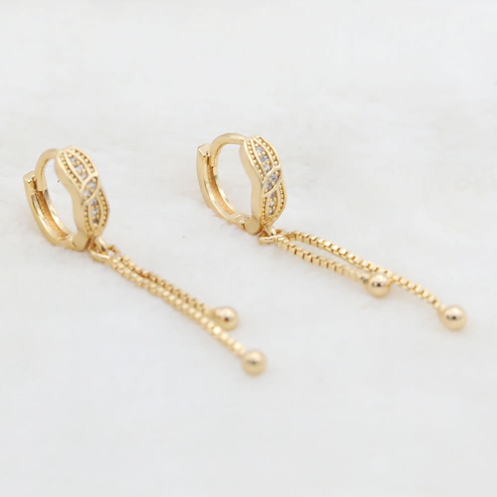 Women's Earrings - Golden, Women, Earrings & Tops, Chase Value, Chase Value