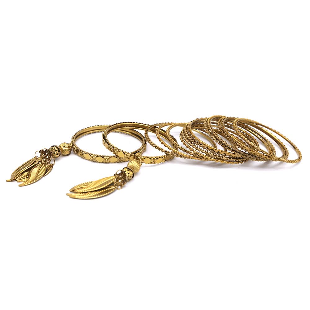 Women's Bangles - Golden, Women, Bangles & Bracelets, Chase Value, Chase Value